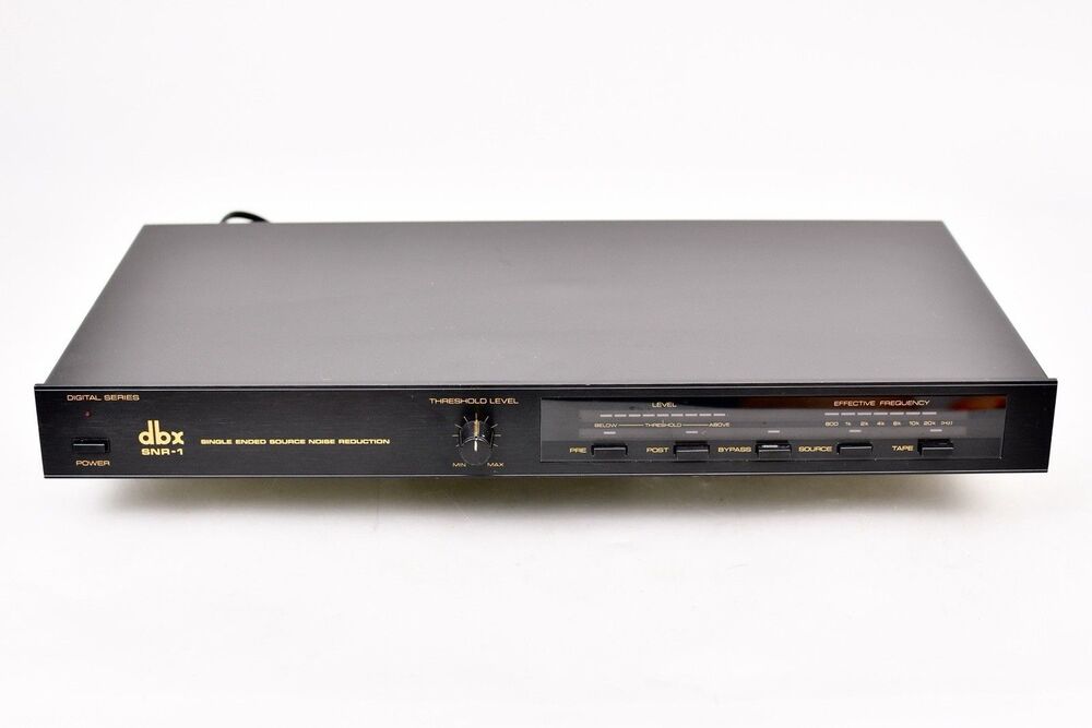 dbx snr-1, single ended source noise reduction unit digital series, vintage